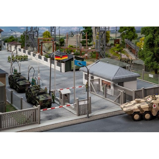 Faller_144102-Faller 144102 Model Kit, Guard Post with Barrier