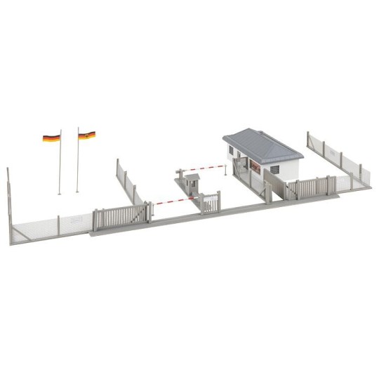Faller_144102-Faller 144102 Model Kit, Guard Post with Barrier