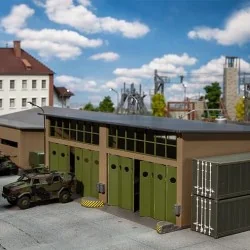 Faller 144103 Model Kit, Military Repair Hall - Faller - Faller_144103