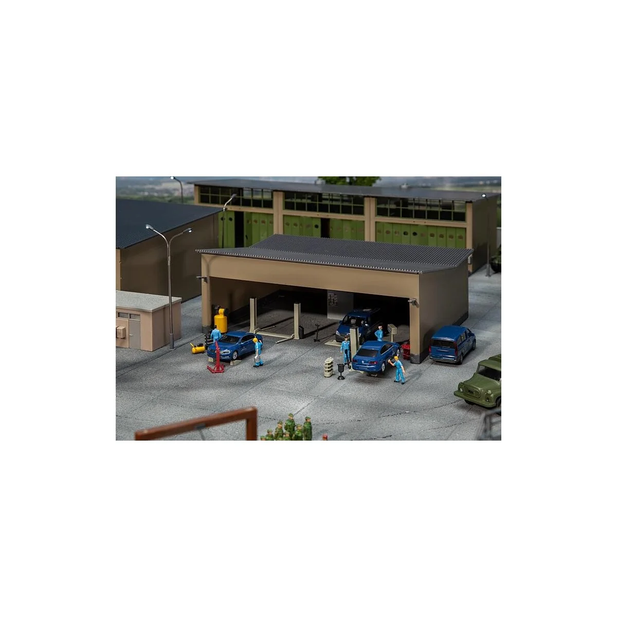 Faller 144104 Model Kit, Vehicle Shelter - Faller_144104