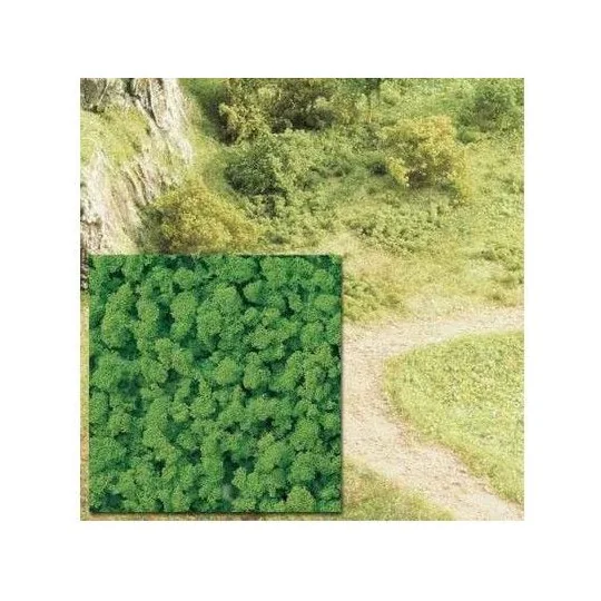 Busch_7367-Busch 7367 Foam flocking, light green bush