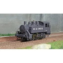 Ree Modeles MB041S 030 TU Steam Locomotive WD-1405 Brussels, War De...