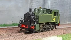 Ree Modeles MB102S Locomotive à vapeur 030 TU SNCF 56 Ouest, Sotteville, digitale sonore, fumigène Ree Modeles MB-102.S - 1