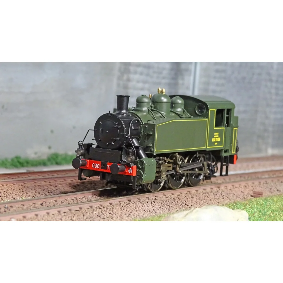 Ree Modeles MB102S 030 TU SNCF 56 West, Sotteville Steam Locomotive...