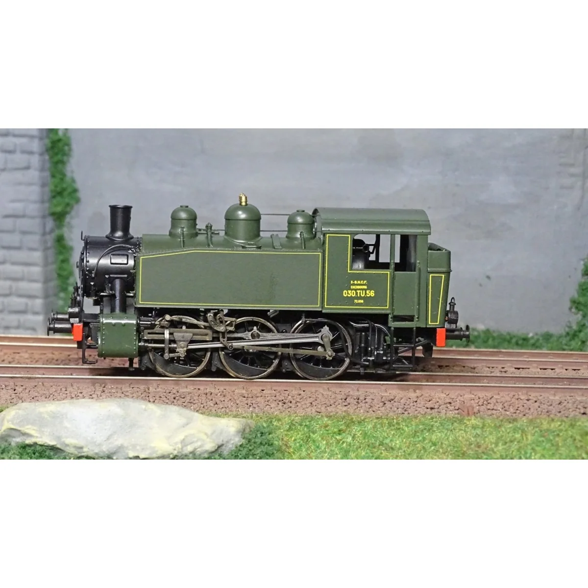 Ree Modeles MB102S 030 TU SNCF 56 West, Sotteville Steam Locomotive...