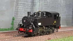 Ree Modeles MB103S Locomotive à vapeur 030 TU SNCF 25 Nord, La Chapelle, digitale sonore, fumigène Ree Modeles MB-103.S - 1