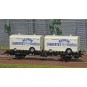 WB-637-Ree models WB637 UFR Biporteur HR brown wagon, refrigerated trailers Beurre CHARENTES-POITOU