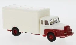 Sai 2950 Camion Unic ZU 122 Izoard, tôlé, blanc et rouge Sai Sai_2950 - 1