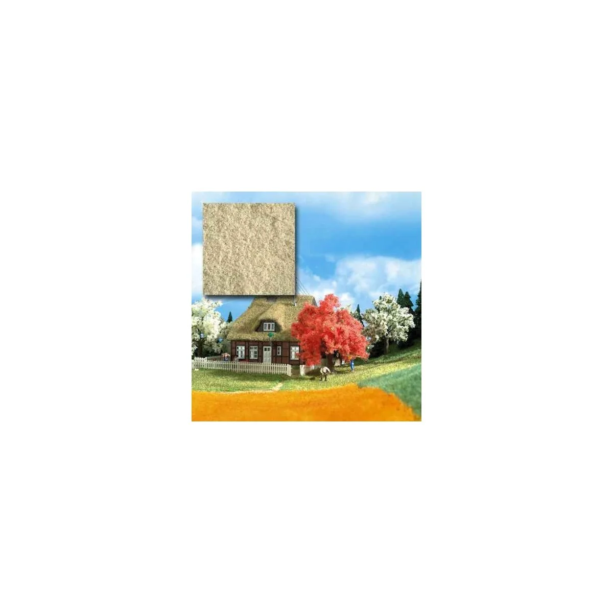 Busch 7314 Foam flocking, white foliage - Busch_7314 Busch 7314 Foam flocking, white foliage - Busch_7314