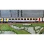 LS Models 41233DC Set of 3 TER Bourgogne coaches, driving trailer, ... Lsm_41233DC-LS Models 41233DC Set of 3 TER Bourgogne coaches, driving trailer, SNCF, Carmillon logo, lighting