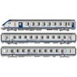 Lsm_41234DC-LS Models 41234DC Set de 3 voitures TER PACA, voiture pilote, SNCF, logo carmillon, éclairage