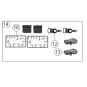 Roco 144002 Tete d'attelage à boucle, sachet de détaillage pour Y8000 Roco Roco_144002 - 1 Roco_144002-Roco 144002 Tete d'attelage à boucle, sachet de détaillage pour Y8000