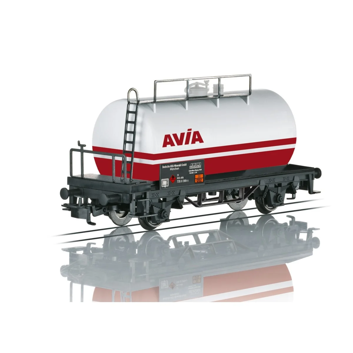 Marklin 44404 Tank wagon for transporting mineral oil, AVIA, Start up Marklin 44404 Tank wagon for transporting mineral oil, AVIA, Start up