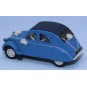 Sai_6025-SAI 6025 Citroën 2 CV 1958, AZLP 1958, glacier blue, top closed, "wedding car with flowers"