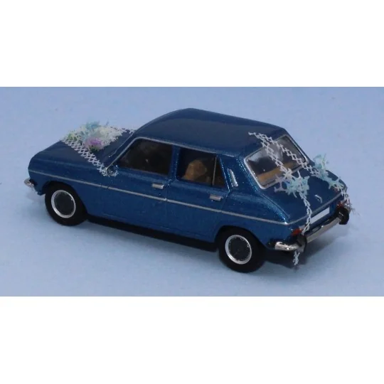 Sai_3478-SAI 3478 Simca 1100, bleu métallisé, voiture des mariés