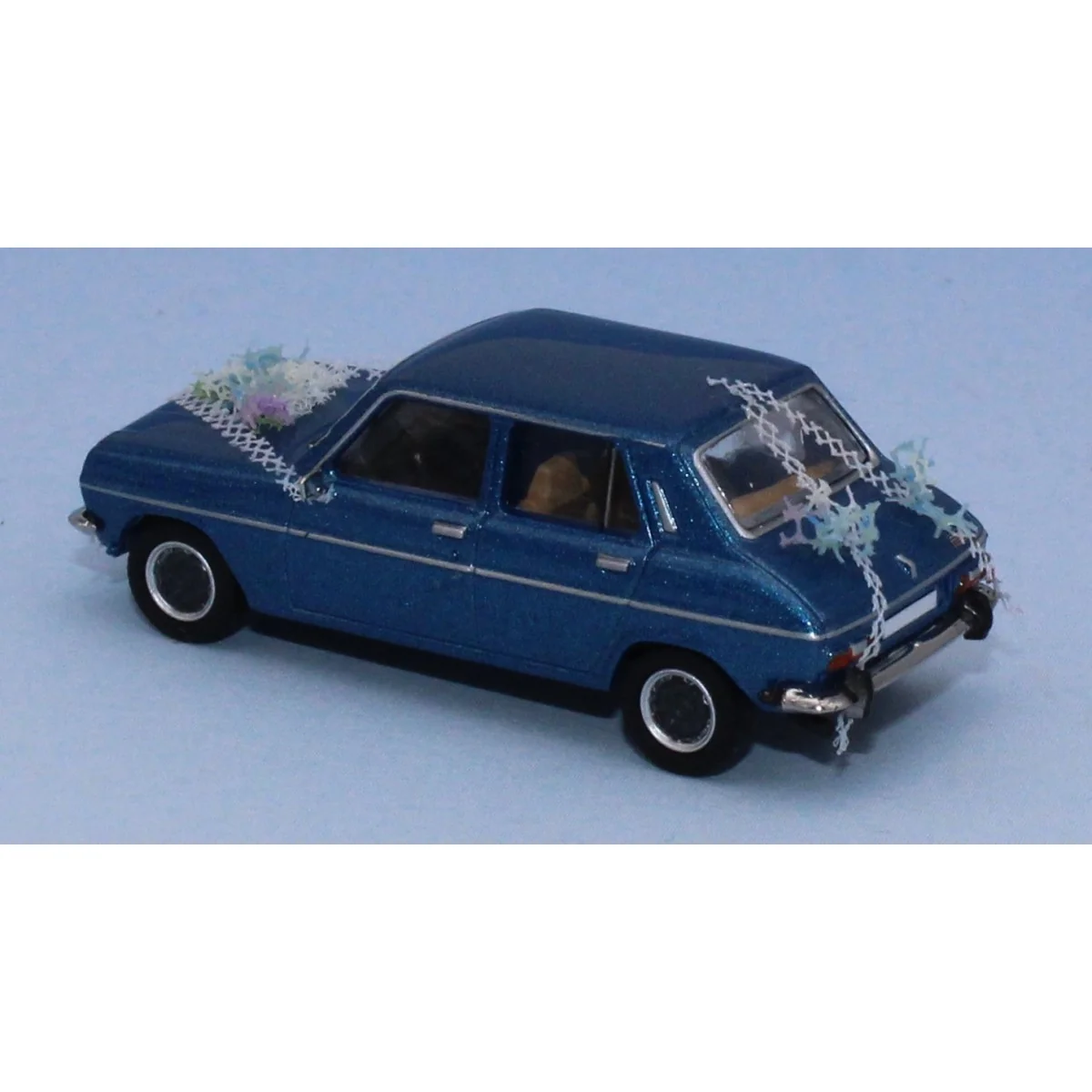 SAI 3478 Simca 1100, metallic blue, the wedding car - Sai_3478