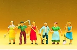 Preiser 10040 Figures, Peasants - Preiser - Preiser_10040