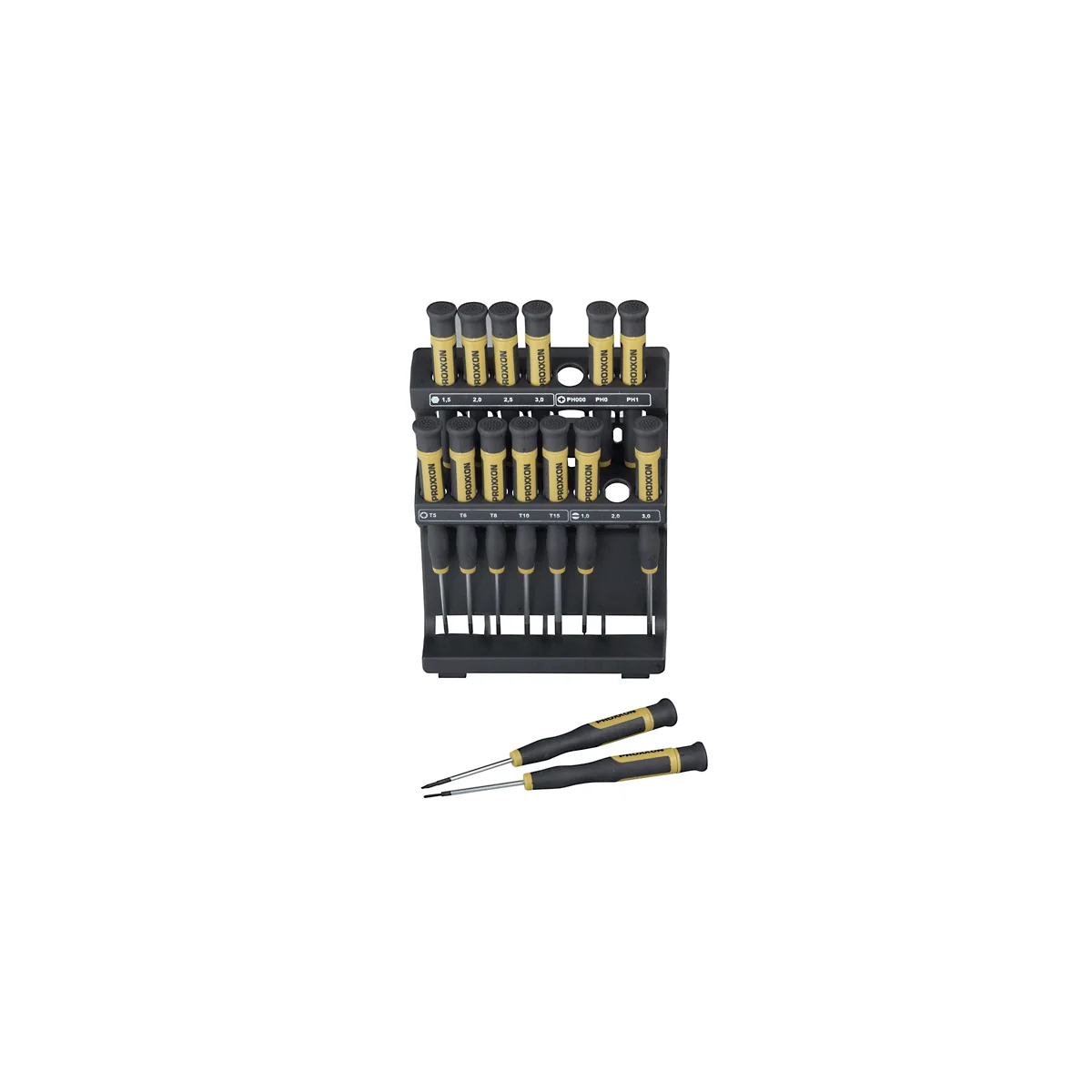 MICRO Tournevis avec socle, 15 pièces Proxxon Proxxon PRX-28148 - 1 MICRO Tournevis avec socle, 15 pièces Proxxon Proxxon PRX-28148 - 1