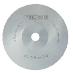 Proxxon Special Steel (HSS) Saw Blade, 80 mm, 250 Teeth