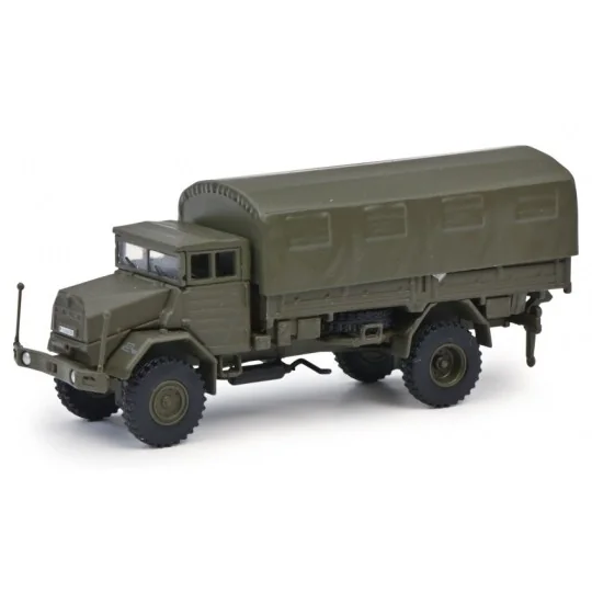 Schuco_452652100-Schuco 452652100 Camion 5t gl MAN 630 L2AE, militaire