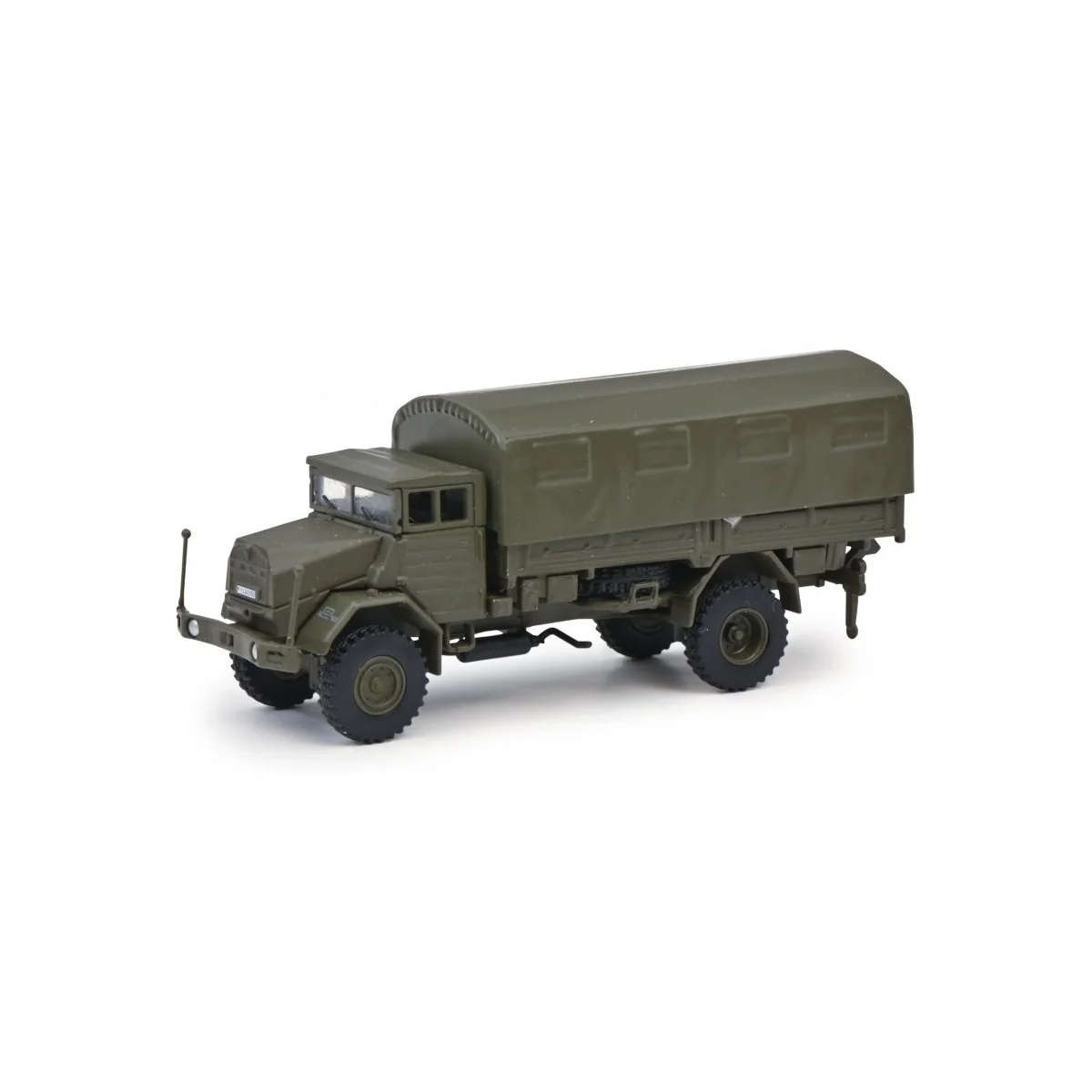 Schuco 452652100 Truck 5t gl MAN 630 L2AE, military - Schuco_452652100