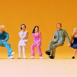 Preiser 14138 Personnages, couples assis Preiser Preiser_14138 - 1