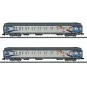 MiniTrix 18211 Set de 2 voitures de grandes lignes "Croisière", SNCF, échelle N Trix Trix_18211 - 5 Trix_18211-MiniTrix 18211 Set de 2 voitures de grandes lignes "Croisière", SNCF, échelle N