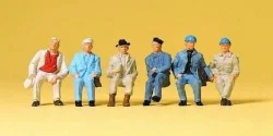 Preiser 14145 Figures, seated workers - Preiser - Preiser_14145