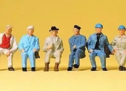 Preiser 14145 Figures, seated workers