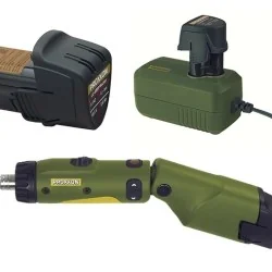 KS/A - Tournevis, visseuse articulé électrique sans fil + Chargeur + Batterie Proxxon Proxxon PRX-29840 - 1