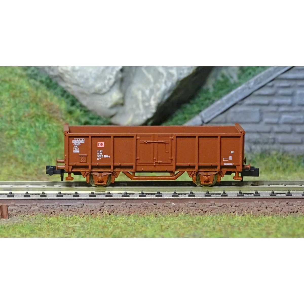 MiniTrix 18090 Tombeau Wagons Es 045, DB AG, N scale - Trix_18090