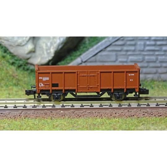 Trix_18094-MiniTrix 18094 Wagons Tombreau, SNCB, échelle N