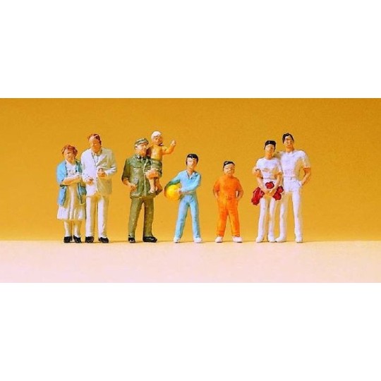 Preiser_14143-Preiser 14143 Characters, Spectators