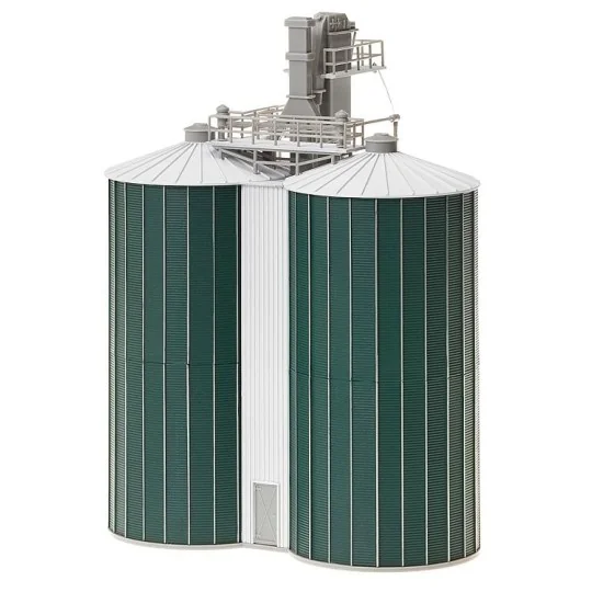 Faller 120260 Model Kit, Double Silo - FALLER_120260 FALLER_120260-Faller 120260 Model Kit, Double Silo - FALLER_120260
