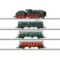 Marklin_81874-Marklin 81874 Passenger Train Starter Set - Museum, Steam Locomotive, Z Scale