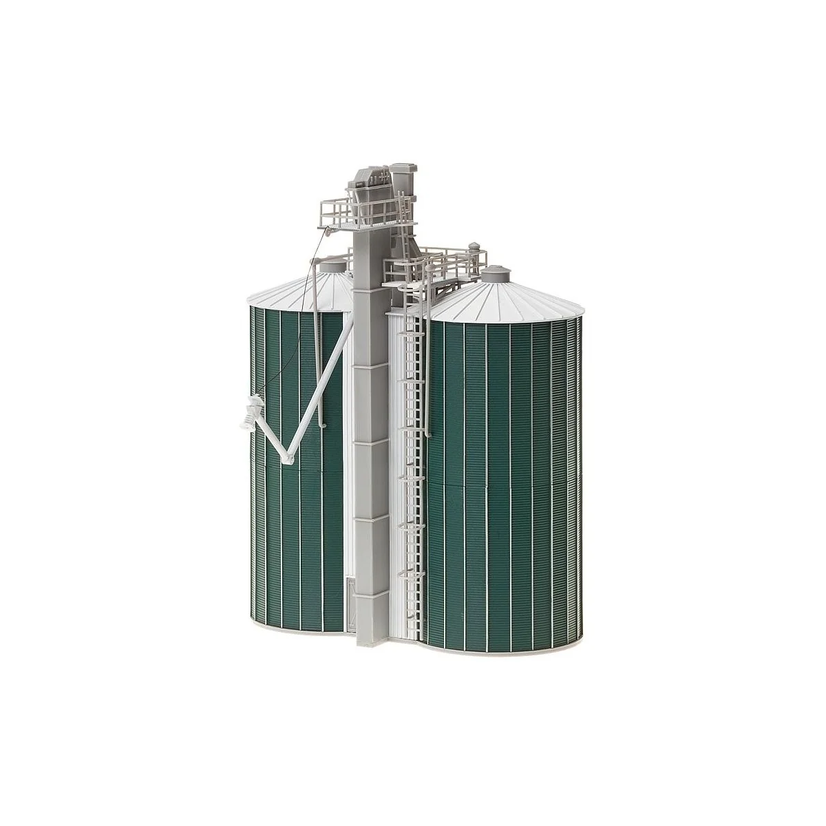 Faller 120260 Model Kit, Double Silo - FALLER_120260 Faller 120260 Model Kit, Double Silo - FALLER_120260
