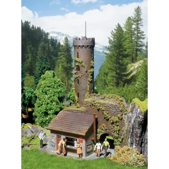 Faller_130291-Faller 130291 Model Kit, Tower with a beautiful viewpoint