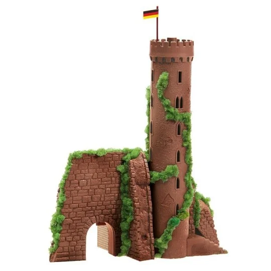 Faller_130291-Faller 130291 Model Kit, Tower with a beautiful viewpoint