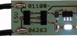 ESU 50704 LED cab lighting mounting plate, wired - Esu - Esu_50704