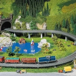 Faller 120471 Maquette, Rampe composée une voie R:437.5mm Faller Faller_120471 - 1