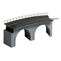 Faller 120478 Model Kit, Upper Section of Curved Viaduct R:360mm 30...