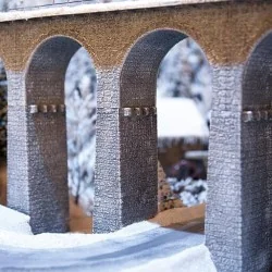 Faller 120479 Model Kit, Viaduct Pillars (3 pcs) - Faller - Faller_...