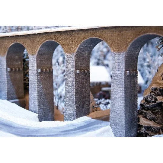 Faller_120479-Faller 120479 Model Kit, Viaduct Pillars (3 pcs)