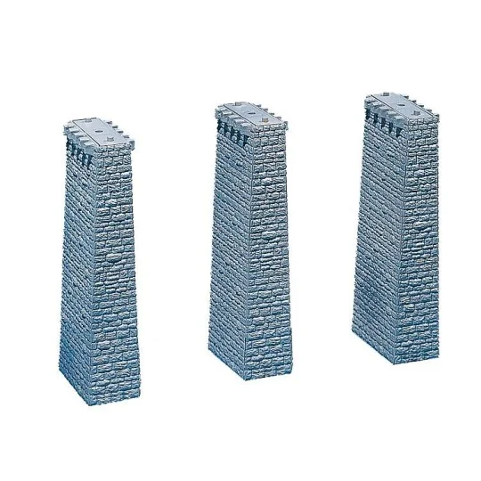 Faller_120479-Faller 120479 Model Kit, Viaduct Pillars (3 pcs)