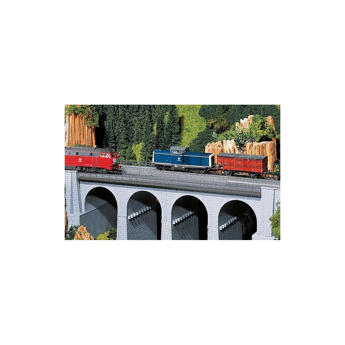 Faller 120477 Model Kit, Upper Section of Straight Viaduct - Faller...