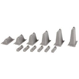 Faller 120472 Model Kit, Pillars (6 pcs) - Faller - Faller_120472