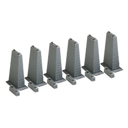 Faller 120473 Model Kit, Pillars (6 pcs) - Faller_120473