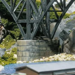 Faller 120538 Model Kit, Concrete Bridge Piers - Faller - FALLER_12...