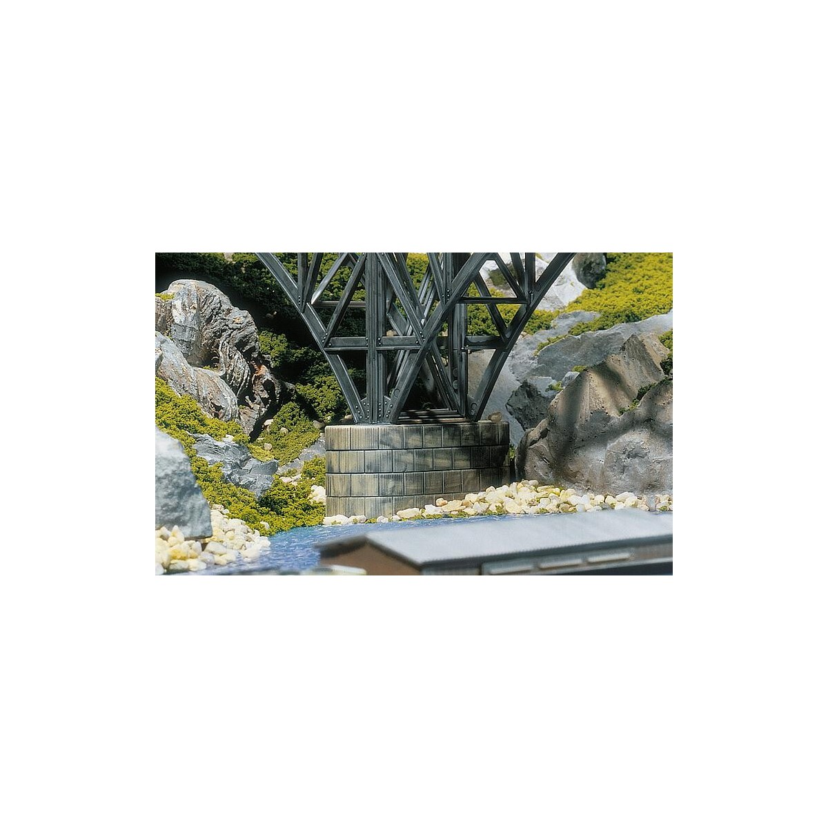 Faller 120538 Model Kit, Concrete Bridge Piers - FALLER_120538