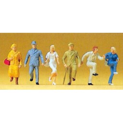 Preiser 14132 Figures, going up and down the stairs - Preiser - PRE...